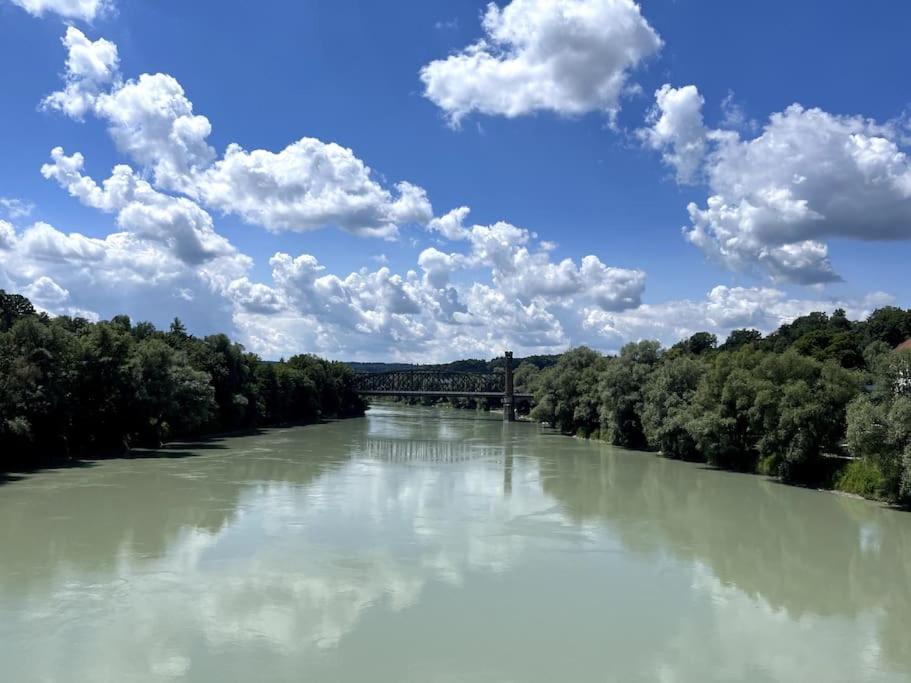 Schoene Wohnung In Passau Buitenkant foto